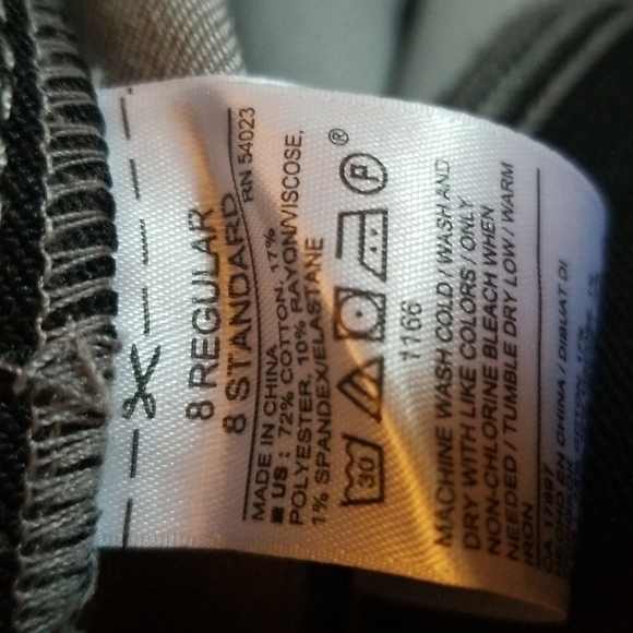 Old Navy Rockstar Mid Rise Gray Pull On Skinny Jeans - Picture 9 of 9